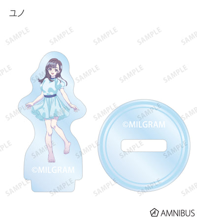 MILGRAM Trading Mini Acrylic Stands Sea Breeze Footprints Ver. BOX of 11 - official product view 4