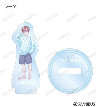 MILGRAM Trading Mini Acrylic Stands Sea Breeze Footprints Ver. BOX of 11 - official product view 5