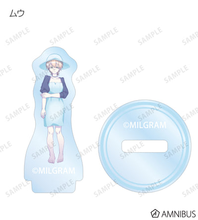 MILGRAM Trading Mini Acrylic Stands Sea Breeze Footprints Ver. BOX of 11 - official product view 6