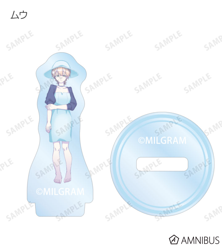 MILGRAM Trading Mini Acrylic Stands Sea Breeze Footprints Ver. BOX of 11 - official product view 6