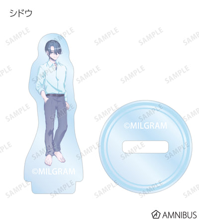 MILGRAM Trading Mini Acrylic Stands Sea Breeze Footprints Ver. BOX of 11 - official product view 7