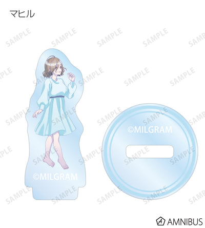 MILGRAM Trading Mini Acrylic Stands Sea Breeze Footprints Ver. BOX of 11 - official product view 8