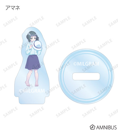 MILGRAM Trading Mini Acrylic Stands Sea Breeze Footprints Ver. BOX of 11 - official product view 10