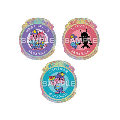 Milky Subway Chara Cut Sticker Gum designs, group 4