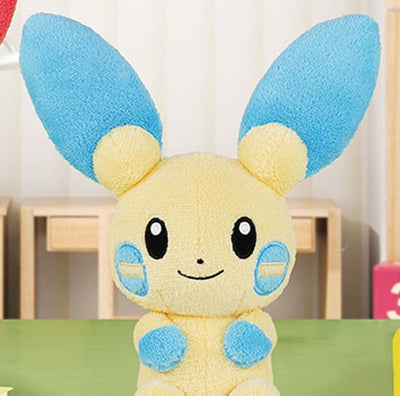 Pokemon - Gentle Feelings Plush Toys - Plusle, Minun, and Pawmi