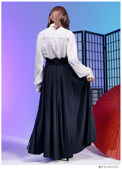 Mononoke The Movie Favorite medicine seller hakama style wide leg pants - official product view 5