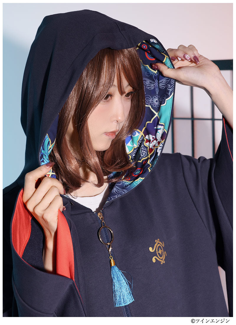 Mononoke The Movie Favorite medicine seller japanese sleeve hoodie haori - official product view 2