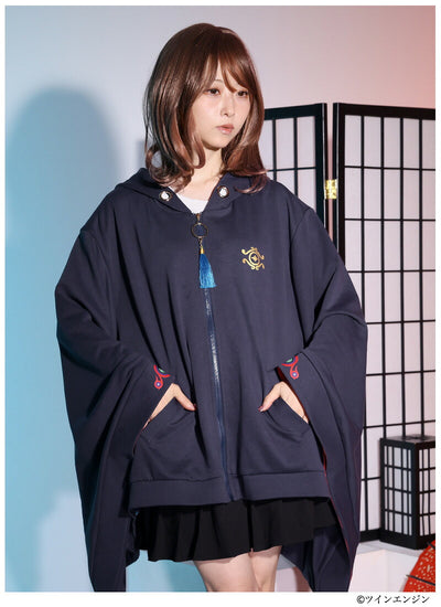 Mononoke The Movie Favorite medicine seller japanese sleeve hoodie haori - official product view 7