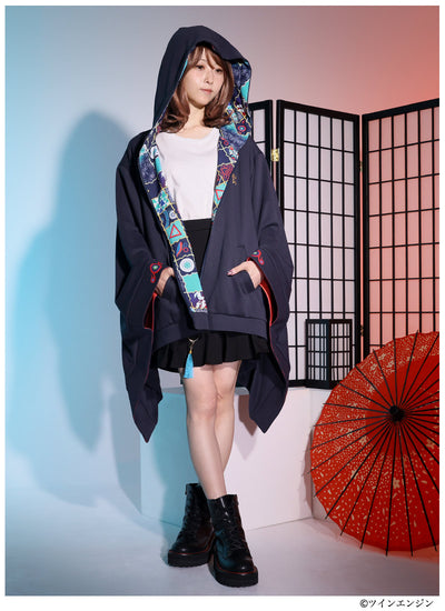 Mononoke The Movie Favorite medicine seller japanese sleeve hoodie haori - official product view 11