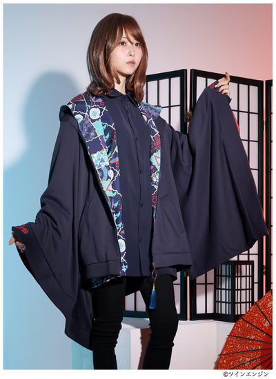 Mononoke The Movie Favorite medicine seller japanese sleeve hoodie haori - official product view 13