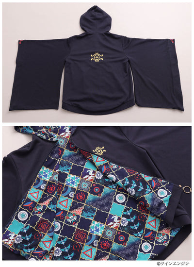 Mononoke The Movie Favorite medicine seller japanese sleeve hoodie haori - official product view 18