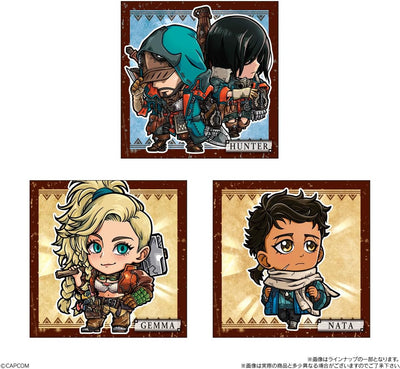 Monster Hunter Niformation Sticker Wafers - Wafer & Sticker Box (20 Packs) - collectible designs, image 2
