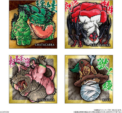 Monster Hunter Niformation Sticker Wafers - Wafer & Sticker Box (20 Packs) - collectible designs, image 3