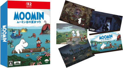 Moomin Midsummer Madness Nintendo Switch 2 Limited Edition with postcards