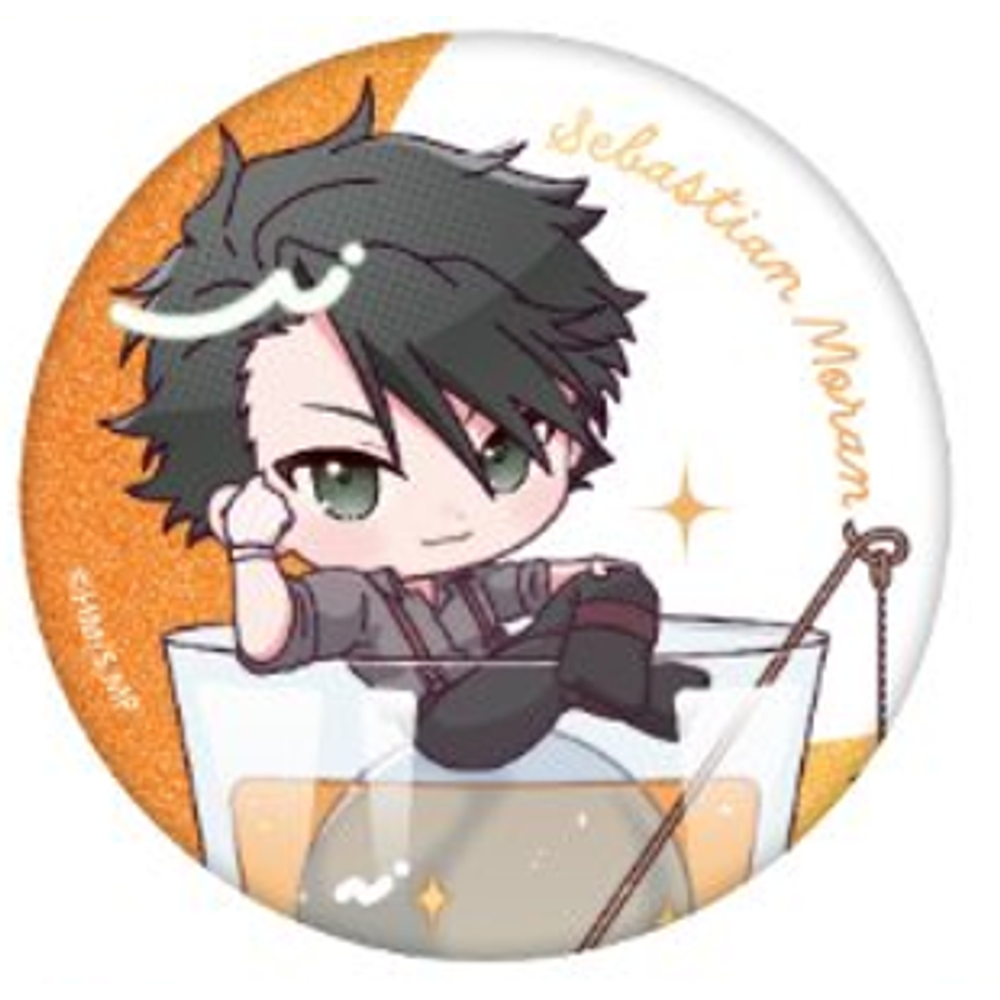 Glitter Can Badge - Cocktail Ver. - Sebastian Moran