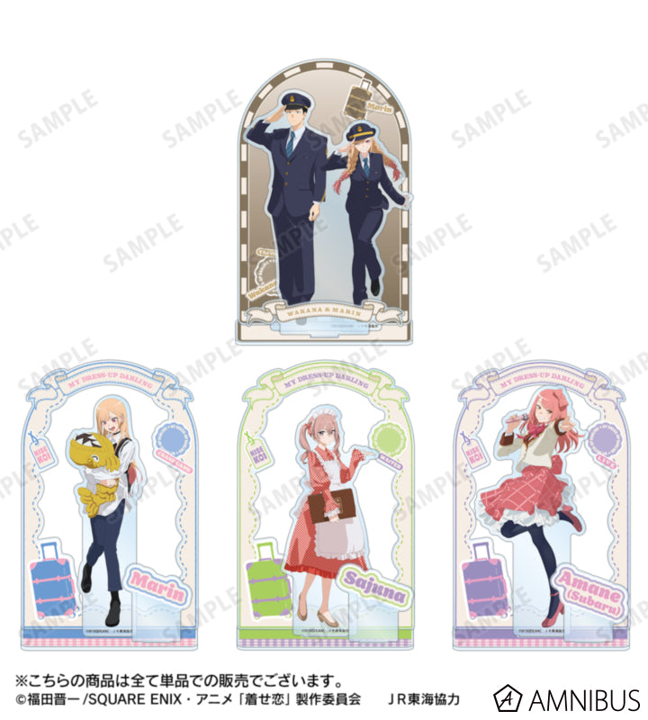 My Dress-Up Darling x Oshi Tabi / JR Tokai - Amane Himeno (Subaru) - Live Ver. Acrylic Diorama Stand - official product image 3