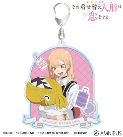 My Dress-Up Darling x Oshi Tabi / JR Tokai - Marin Kitagawa - Crane Game Ver. BIG Acrylic Keychain - official product image 2