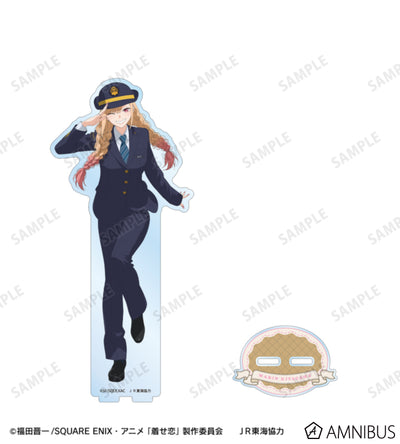 My Dress-Up Darling x Oshi Tabi / JR Tokai - Marin Kitagawa - Station Attendant Ver. BIG Acrylic Stand - official product image 2