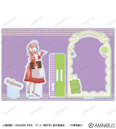 My Dress-Up Darling x Oshi Tabi / JR Tokai - Sajuna Inui - Waiter Style Ver. Acrylic Diorama Stand - official product image 2