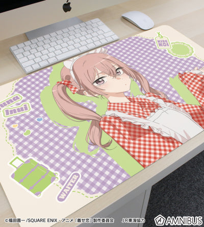 My Dress-Up Darling x Oshi Tabi / JR Tokai - Sajuna Inui - Waiter Style Ver. Multi Desk Mat - official product image 2