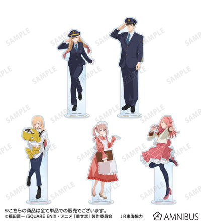 My Dress-Up Darling x Oshi Tabi / JR Tokai - Wakana Gojo - Station Attendant Ver. Extra Large Acrylic Stand - official product image 4