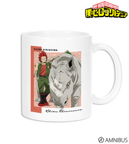 My Hero Academia Tobu Zoo Zookeeper Eijiro Kirishima mug - official view 1