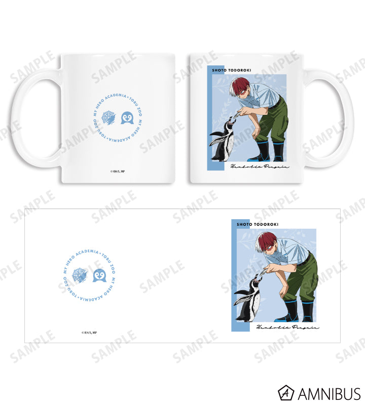 My Hero Academia Tobu Zoo Zookeeper Shoto Todoroki mug - official view 3