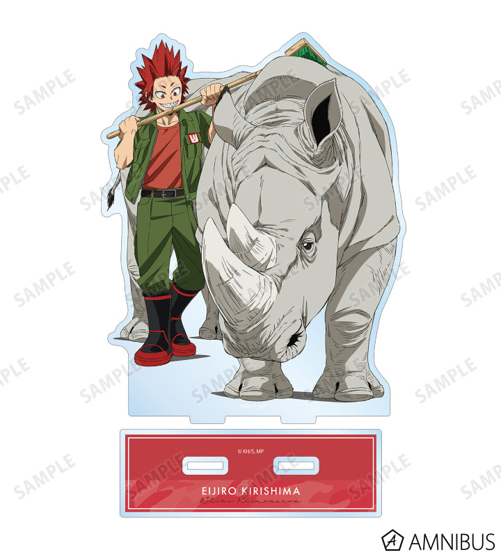My Hero Academia Tobu Zoo Zookeeper Eijiro Kirishima acrylic stand - official view 2