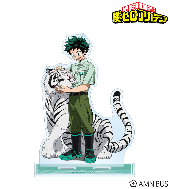 My Hero Academia Tobu Zoo Zookeeper Izuku Midoriya acrylic stand - official view 1
