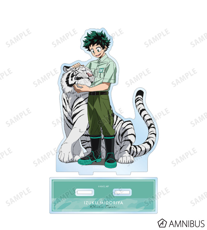 My Hero Academia Tobu Zoo Zookeeper Izuku Midoriya acrylic stand - official view 2