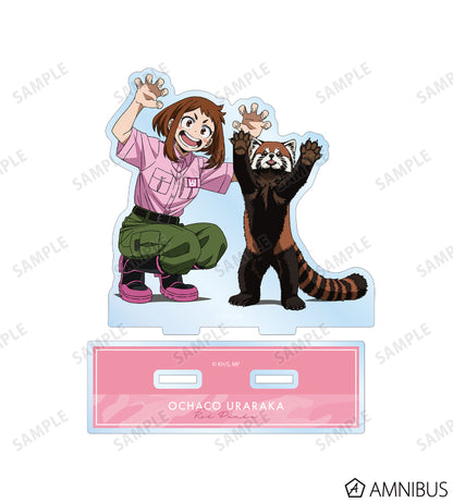 My Hero Academia Tobu Zoo Zookeeper Ochaco Uraraka acrylic stand - official view 2