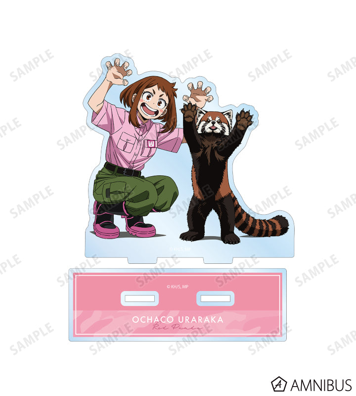 My Hero Academia Tobu Zoo Zookeeper Ochaco Uraraka acrylic stand - official view 2