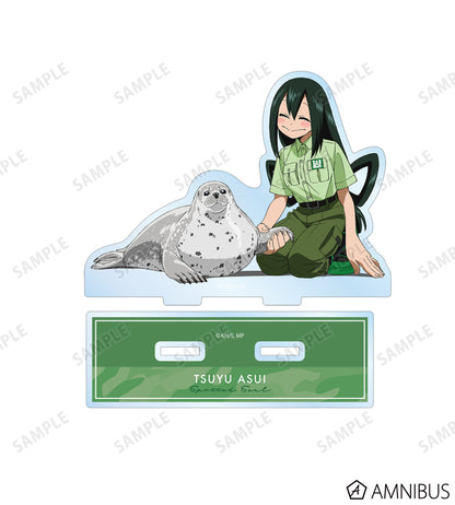 My Hero Academia Tobu Zoo Zookeeper Tsuyu Asui acrylic stand - official view 2