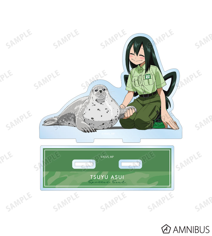 My Hero Academia Tobu Zoo Zookeeper Tsuyu Asui acrylic stand - official view 2