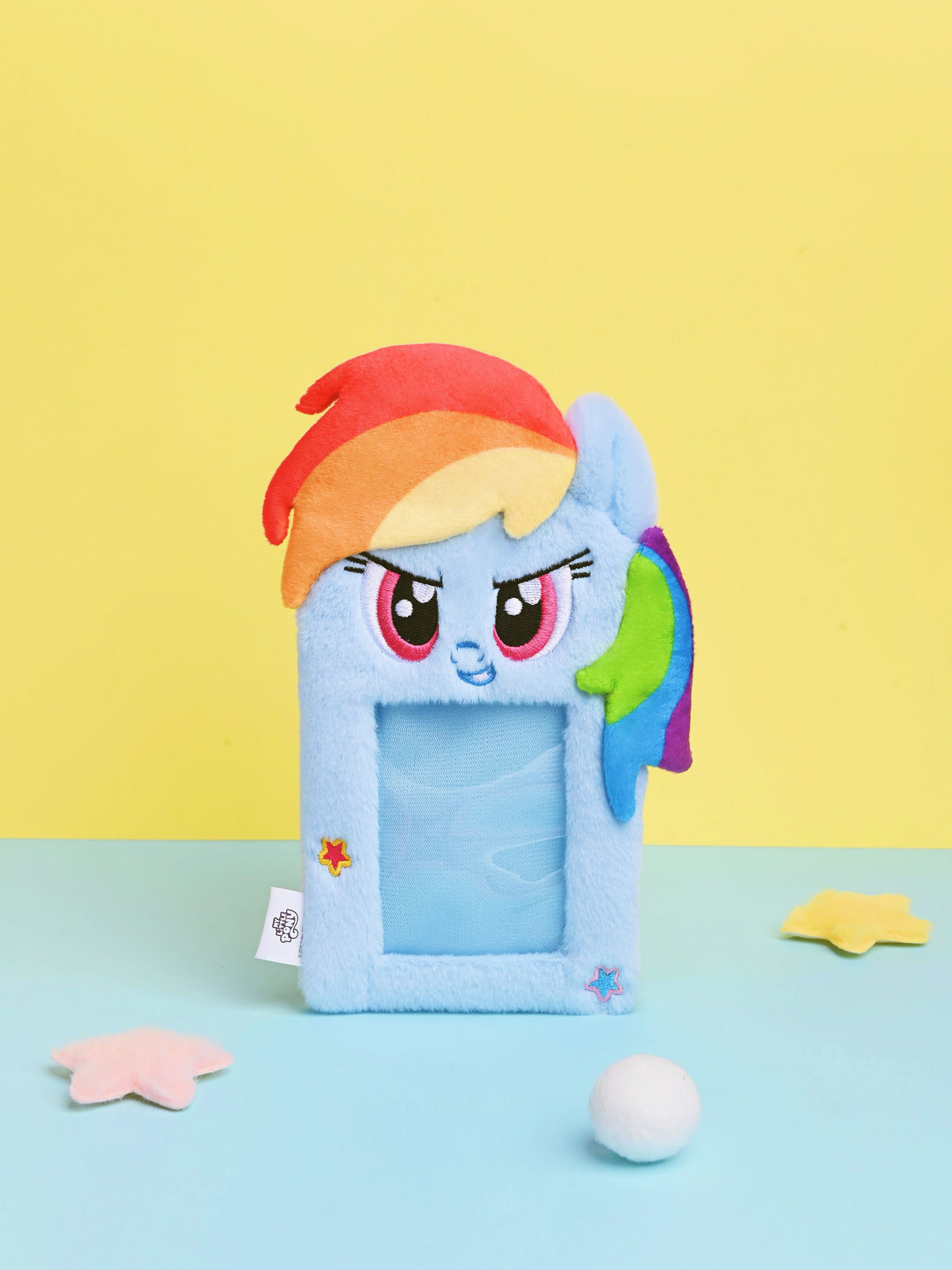 My Little Pony rainbow dash plush card holder