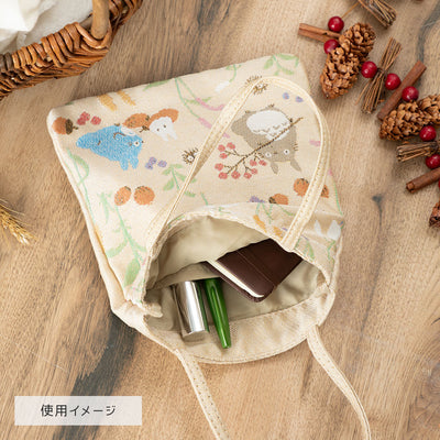My Neighbor Totoro Autumn Moment Mini Tote Bag - official view 3