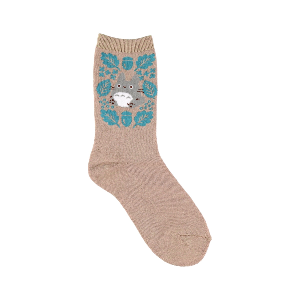My Neighbor Totoro Beige Moisture-Treated Socks 23-25 cm - official view 1