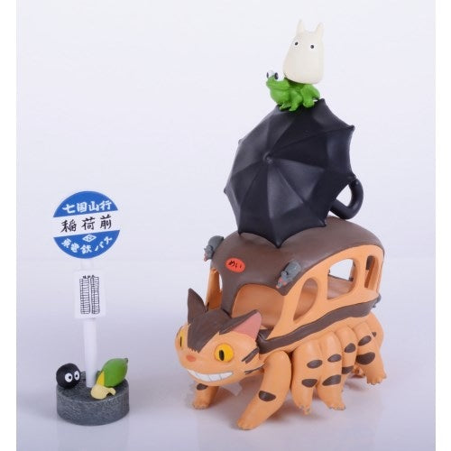 My Neighbor Totoro Catbus Nosechara Stacking Game - 7 Pieces - official view 2