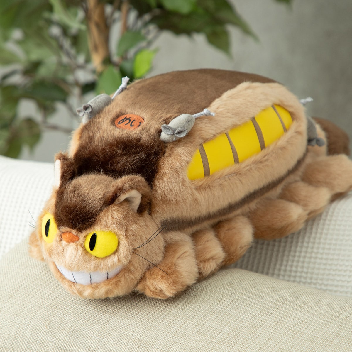 My Neighbor Totoro - Catbus Plush M, 41 cm Wide - official view 2