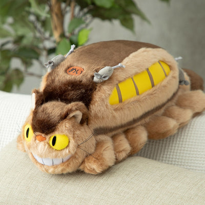 My Neighbor Totoro - Catbus Plush M, 41 cm Wide - official view 2