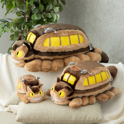 My Neighbor Totoro - Catbus Plush M, 41 cm Wide - official view 12