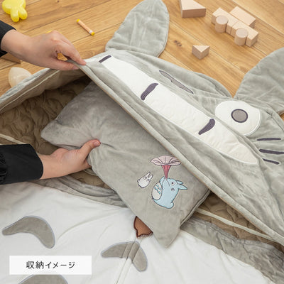 My Neighbor Totoro Character Sleeping Bags with Pillows (2 Types) - Totoro - official view 6