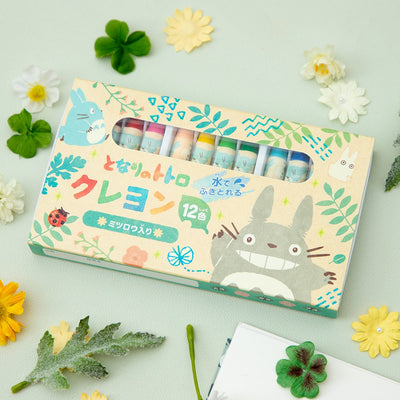 My Neighbor Totoro Colourful Leaves Crayons - 12 Colours - official view 6