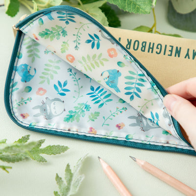 My Neighbor Totoro Colourful Leaves Pencil Case - official view 4