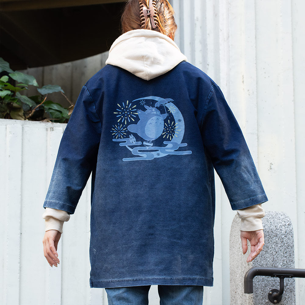 My Neighbor Totoro - Craft Style Collection Night Sky Happi-Style Cardigan - official product view 1