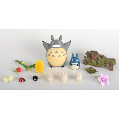 My Neighbor Totoro Flowers and Forest Friends Nosechara Stacking Game - 13 Pieces - official view 2