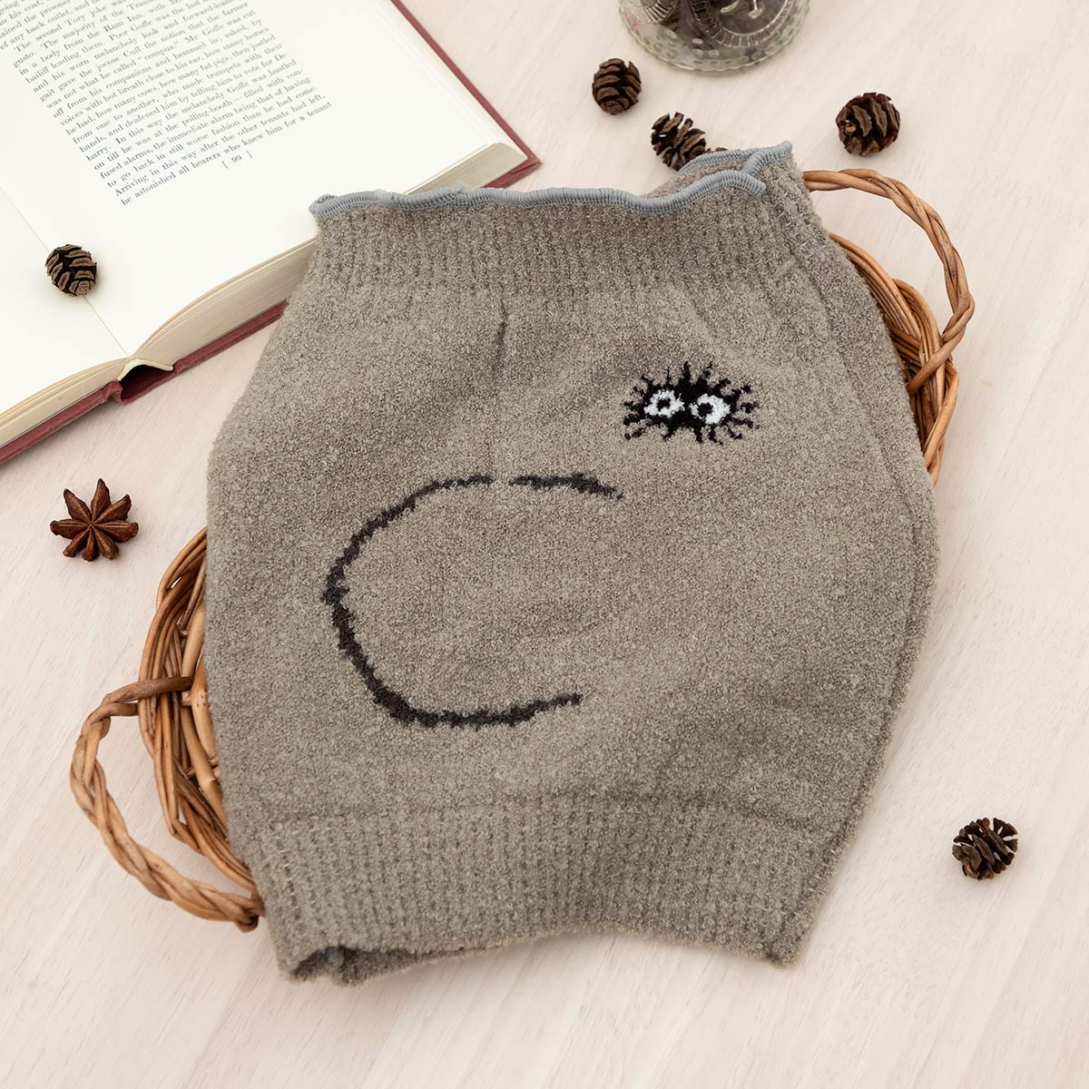 My Neighbor Totoro Fluffy Belly Warmer - Adult and Child Sizes - Adult - official view 2