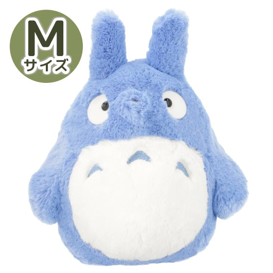 My Neighbor Totoro - Fluffy Blue Totoro Plush (2 Sizes) - M - 28 cm - official view 7
