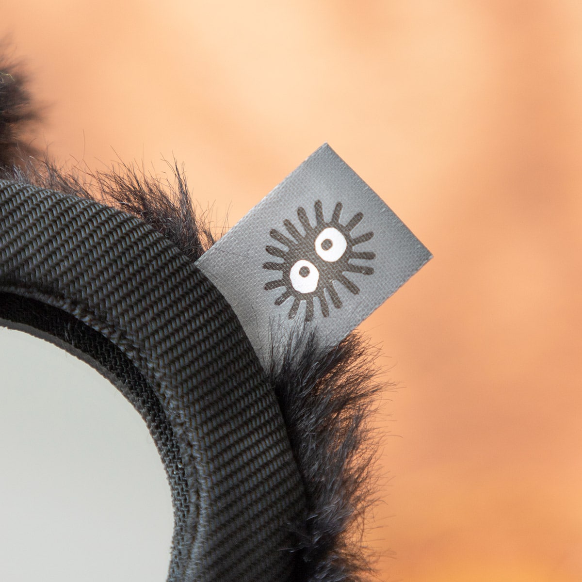 My Neighbor Totoro Fluffy Soot Sprite Compact Mirror - official view 6