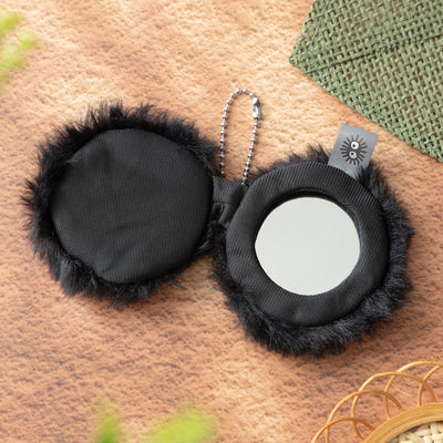 My Neighbor Totoro Fluffy Soot Sprite Compact Mirror - official view 7